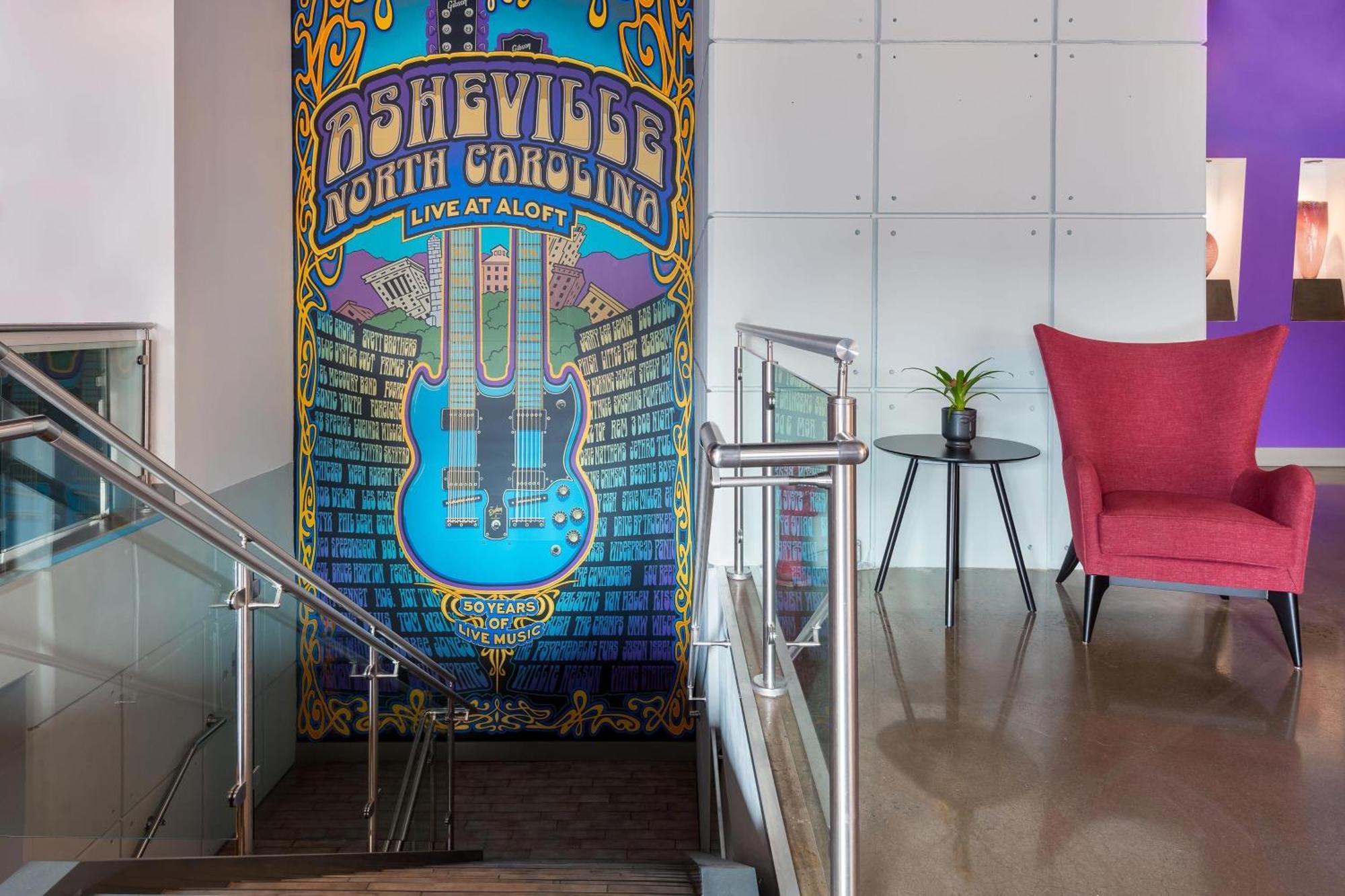 Aloft Asheville Downtown Buitenkant foto