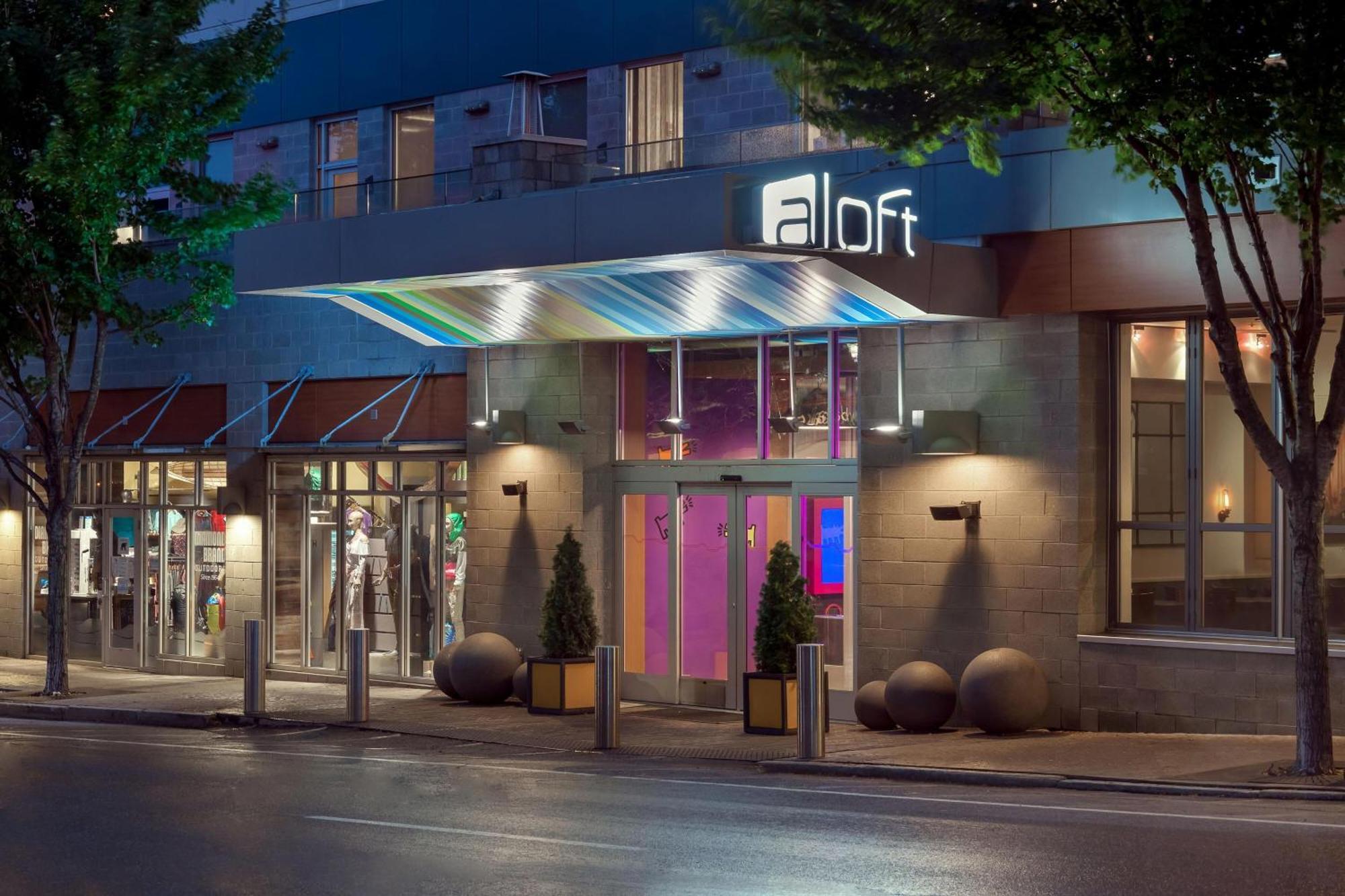 Aloft Asheville Downtown Buitenkant foto