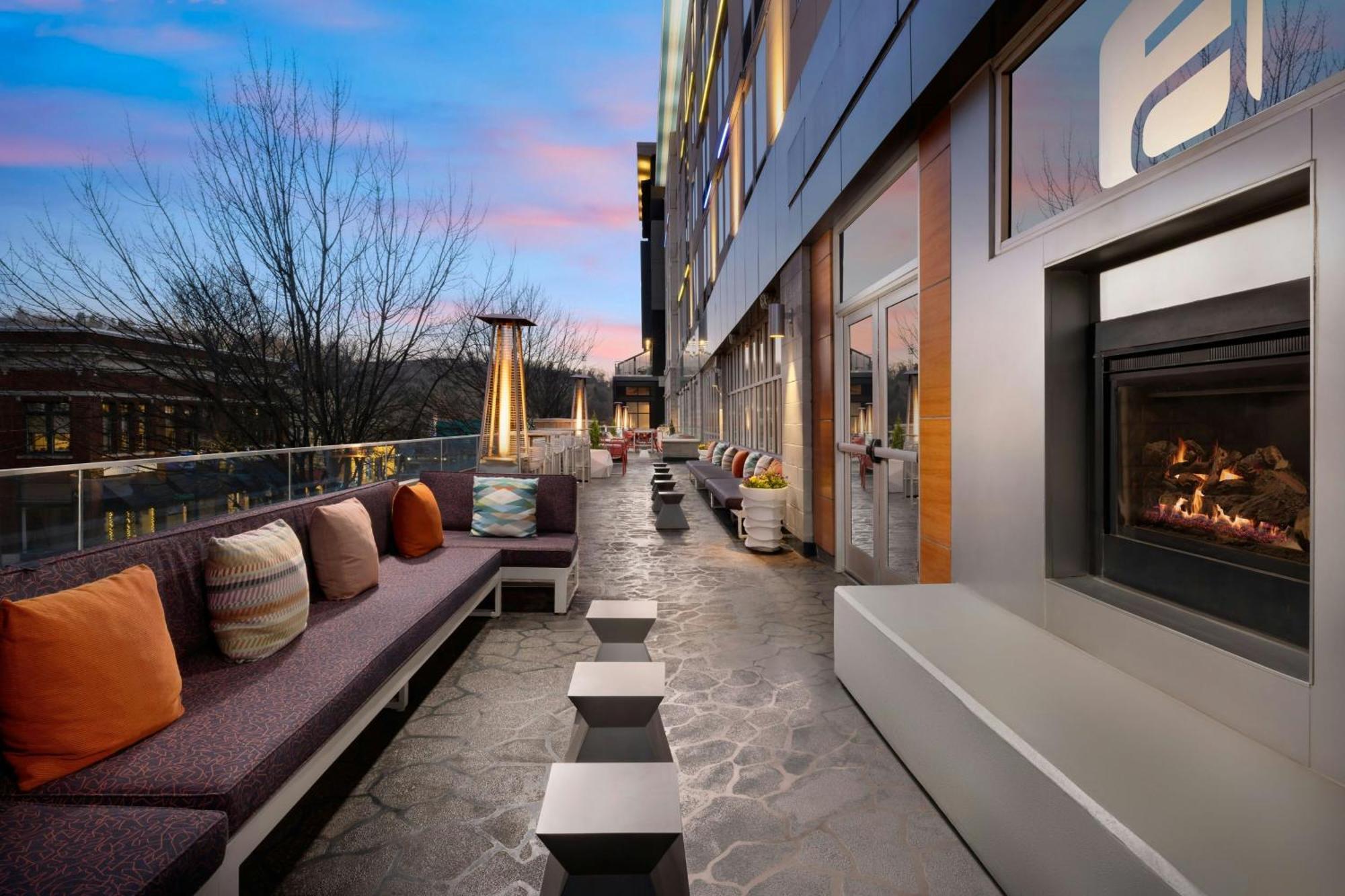 Aloft Asheville Downtown Buitenkant foto