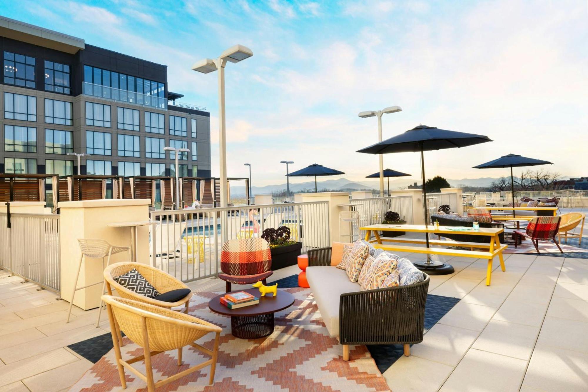 Aloft Asheville Downtown Buitenkant foto