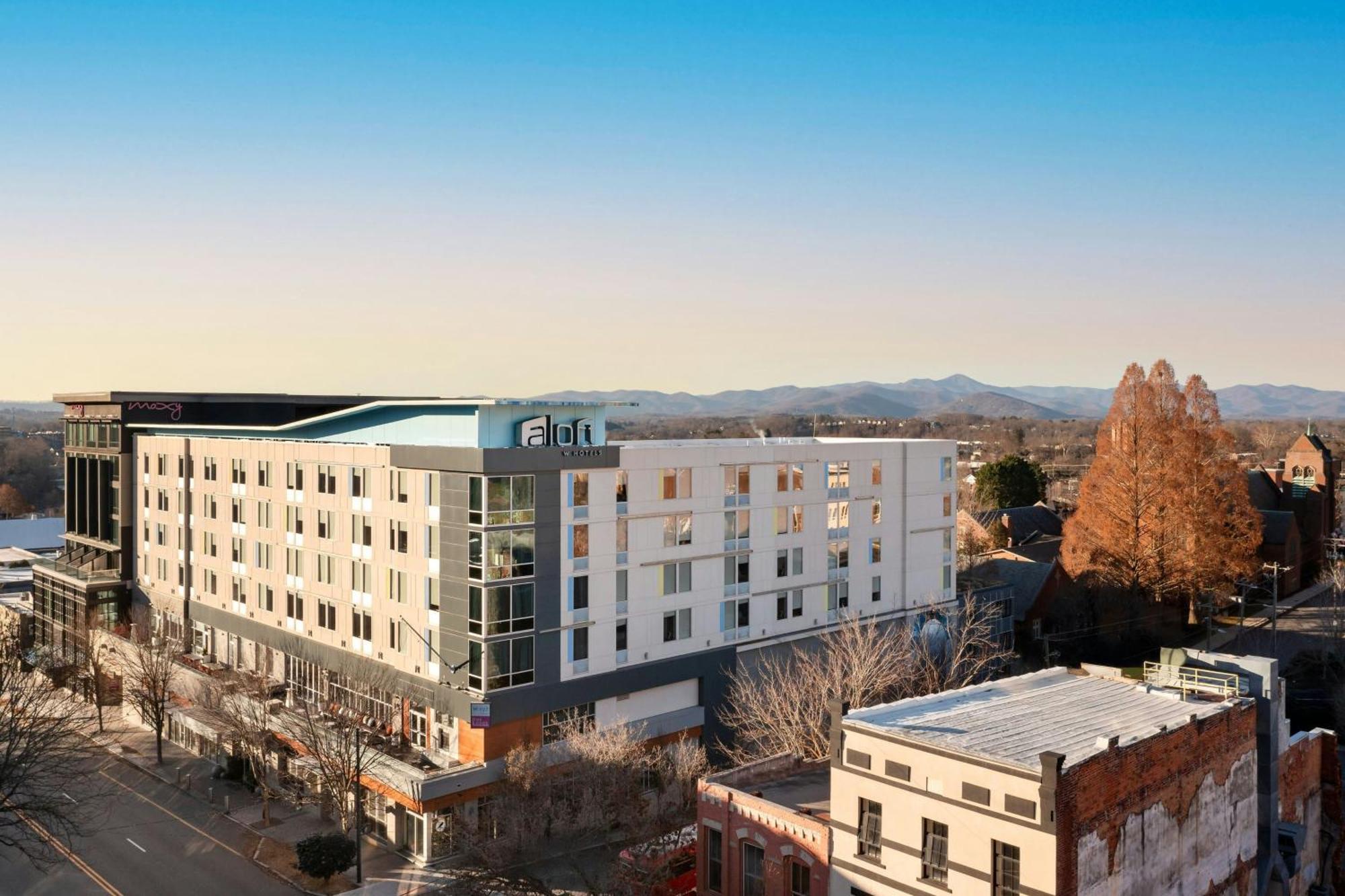 Aloft Asheville Downtown Buitenkant foto
